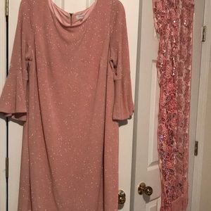 Calvin Klein Pink Glimmer Dress